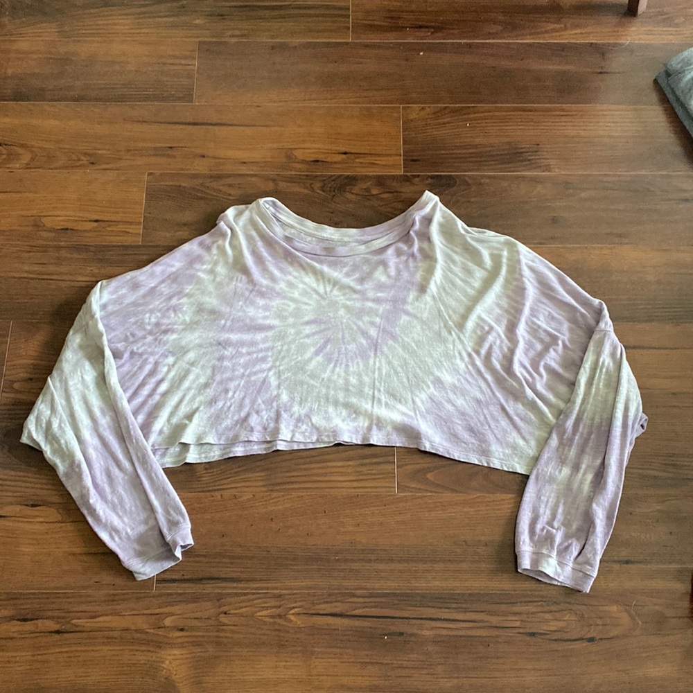 Crop lounge top